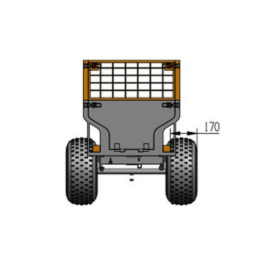 Prikolica za quad i vrtni traktor, slika 7