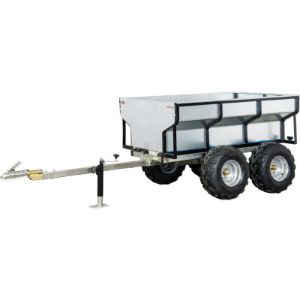 Prikolica za quad i vrtni traktor | kiper 1000 kg | sanduk 177 x 107 cm | tandem