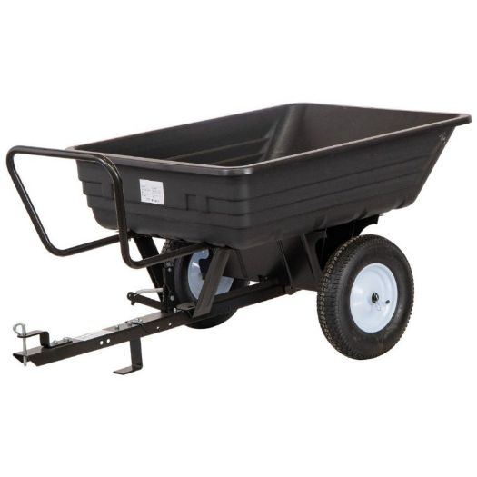 Prikolica za quad i vrtni traktor | kiper 225 kg | sanduk 104 x 77,5 cm