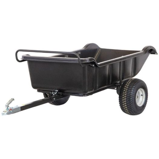 Prikolica za quad i vrtni traktor | kiper 680 kg | sanduk 162 x 88 cm