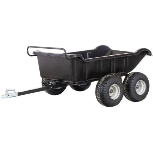 Prikolica za quad i vrtni traktor | kiper 680 kg | sanduk 162 x 88 cm | tandem