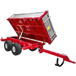 Kiper prikolica za traktor | 2500 kg | trostrani istovar | sanduk 232 x 127 cm