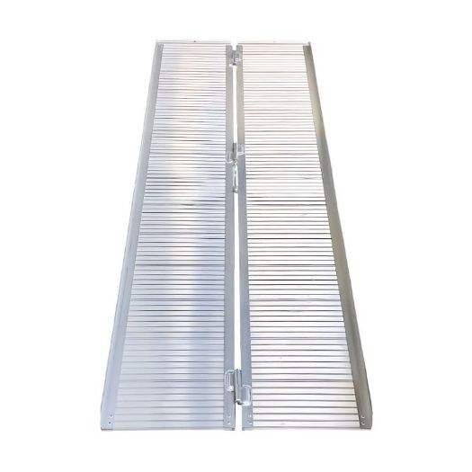 Sklopiva aluminijska rampa za invalidska kolica, duljina 2100 mm