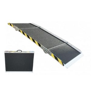 Aluminijska preklopna rampa | nosivost 270 kg | 1850 x 750 mm | trodijelna