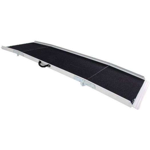 Aluminijska preklopna rampa | nosivost 270 kg | 2450 x 750 mm | trodijelna