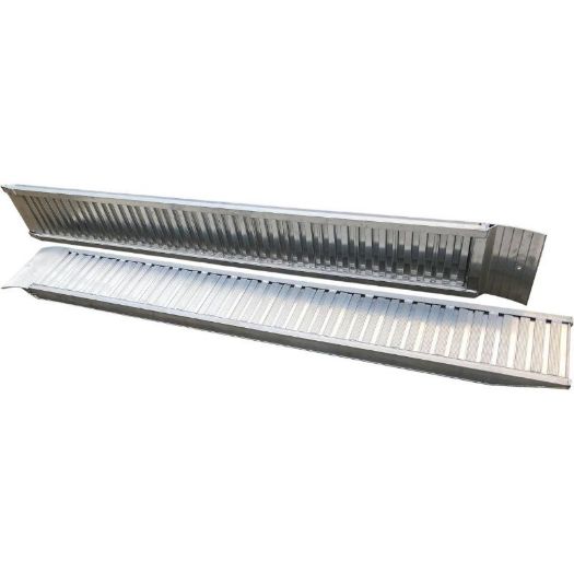 Aluminijska rampa iz para, pogled sa strane