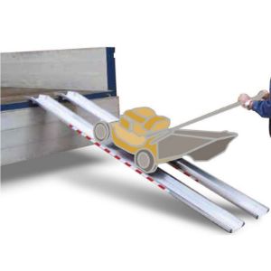 Aluminijske ravne rampe | nosivost 1479 kg | 2000 x 246 mm | 2 kom
