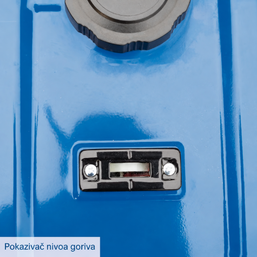 Trofazni benzinski generator s dvije utičnice 230 V, jednom utičnicom 400 V i priključkom 12 V DC