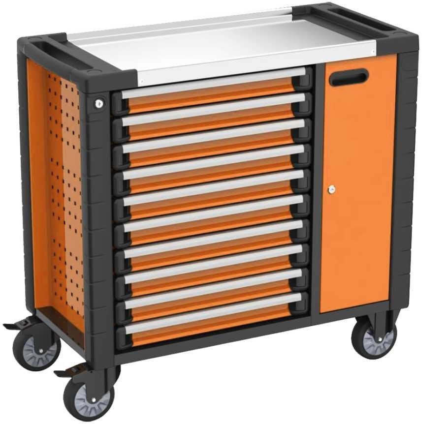 Carrello portautensili con 10 cassetti