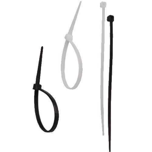Fascette per cavi nere 4,8x200 mm 100 pezzi