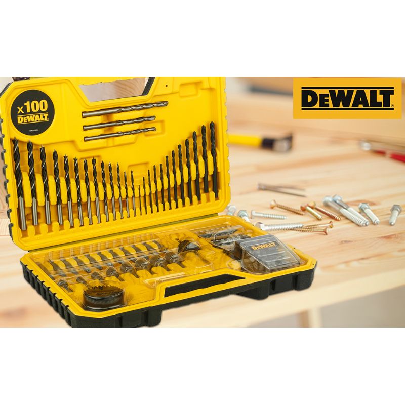 Valigetta portautensili DeWalt, 100 pezzi