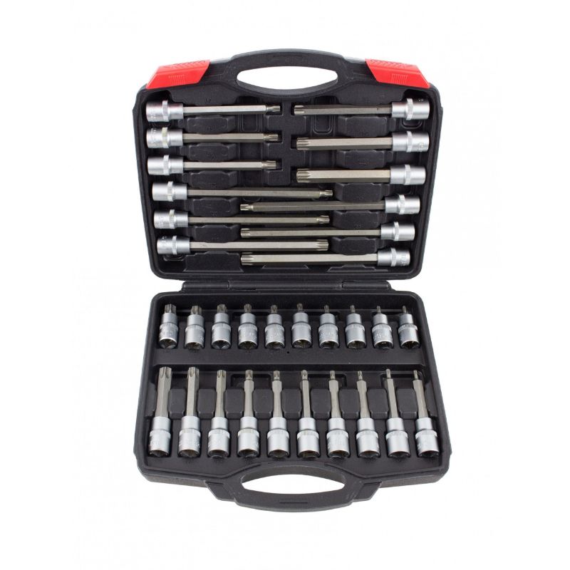 Set di chiavi a bussola TORX, da T20 a T70, 30 pezzi