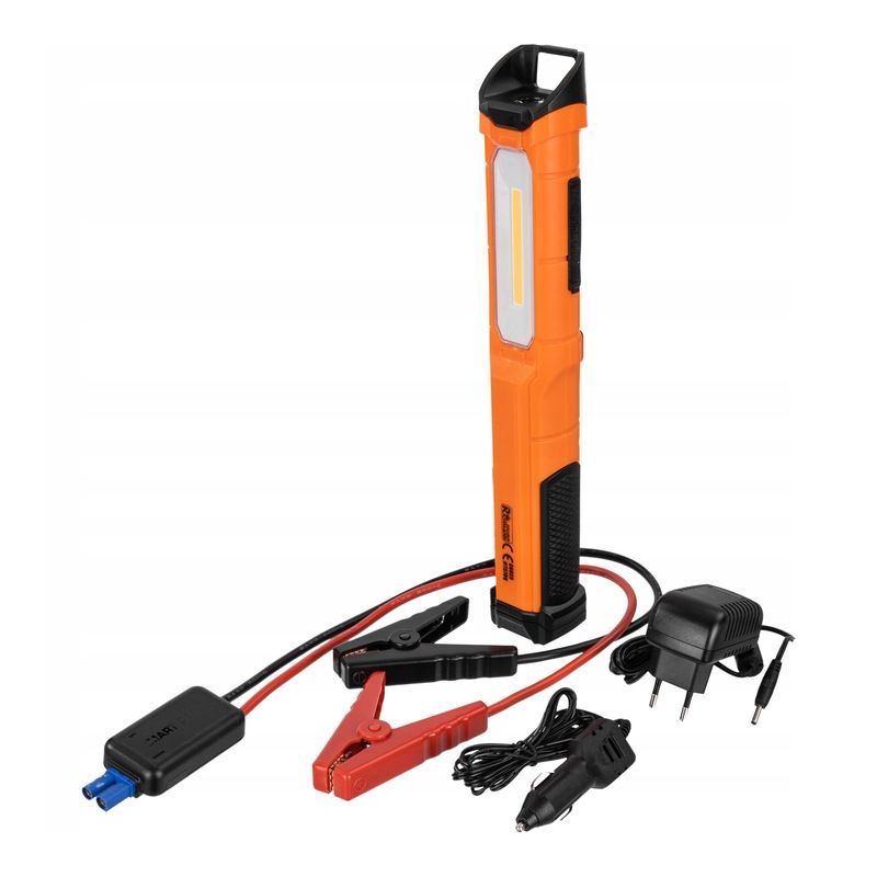 Faro da officina a LED 7W + 1W + avviamento booster 12V