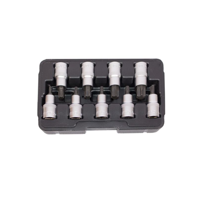 Chiavi a bussola TORX da 1/2", 9 pezzi