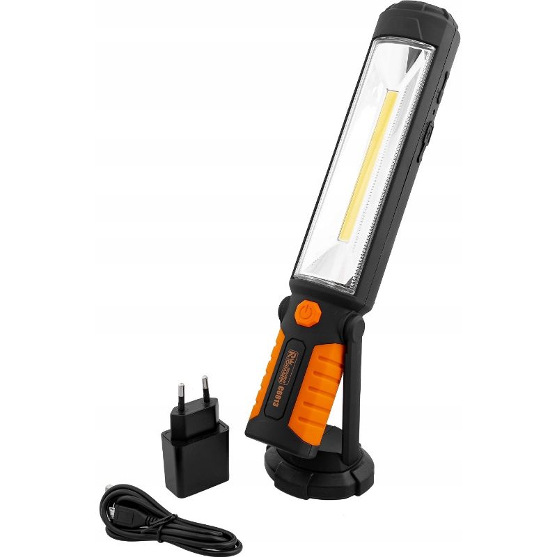 Lampada da officina a LED ricaricabile, lunga 320 mm