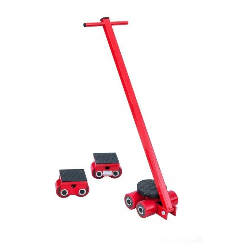 Kit di trasporto per la movimentazione di oggetti pesanti, con capacità di carico fino a 8000 kg.
