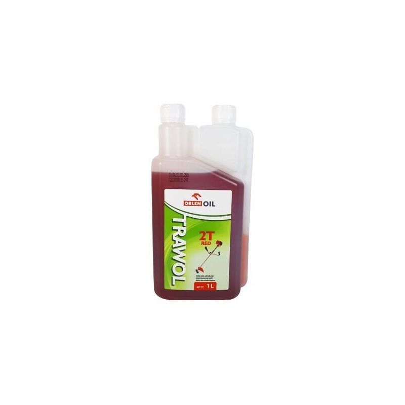 Olio motore Orlen Trawol per motori a due tempi, 2T, semisintetico rosso, con dosatore, 1 L
