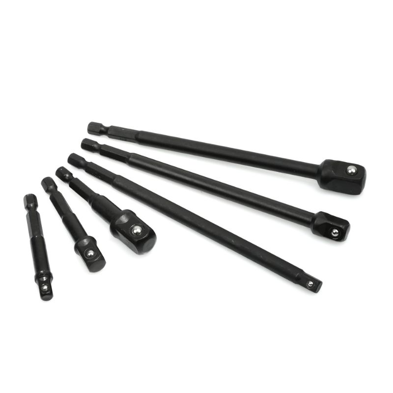 Set di 6 bussole di prolunga da 1/4"-1/2"