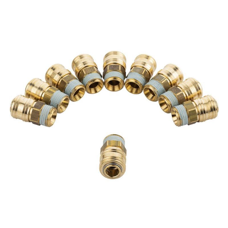 Raccordo rapido da 1/2", set da 10 pezzi