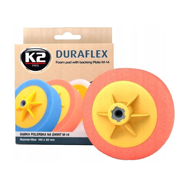 Tampone di lucidatura abrasivo medio K2 da 150 mm