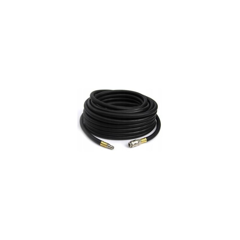 Tubo flessibile in gomma per aria compressa con raccordi rapidi, 17/10 mm x 20 m