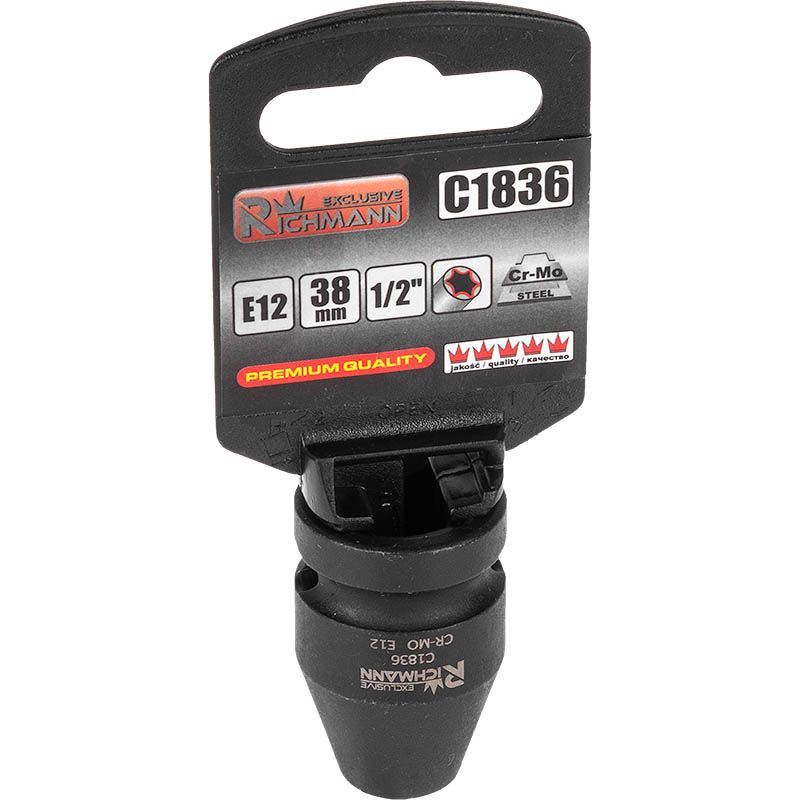 Bussola a impatto TORX (interna) 1/2", E12
