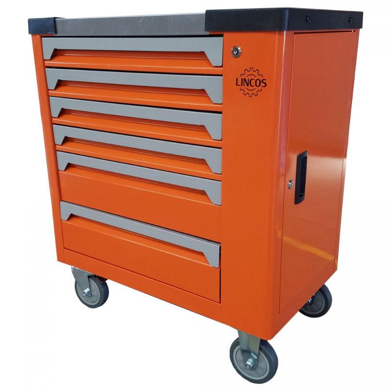 Carrello portautensili con 245 utensili e 6 cassetti