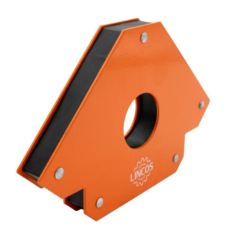 Portapezzi magnetico per saldatura a forma di freccia con forza di trazione di 45 kg