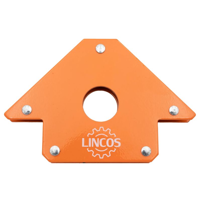 Supporto magnetico per pezzi da saldare a forma di freccia