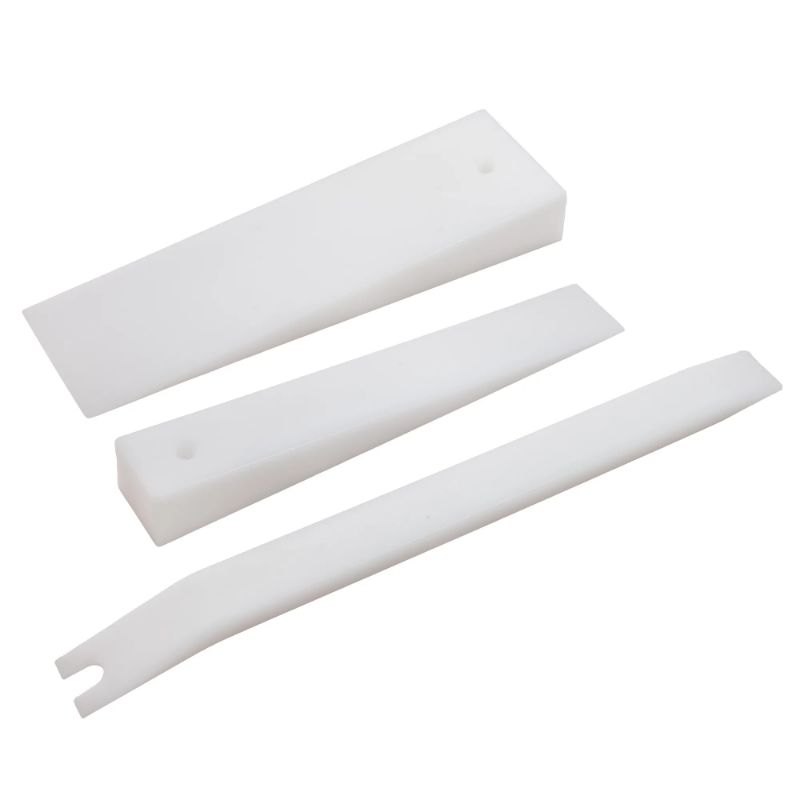 Set di 3 attrezzi per la rimozione di pannelli in plastica.