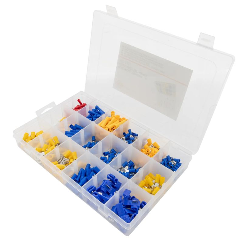 Assortimento di terminali elettrici, 400 pezzi