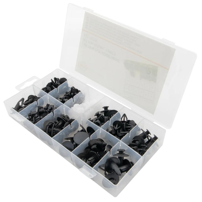 Set di elementi di fissaggio per auto, Nissan, 139 pezzi.