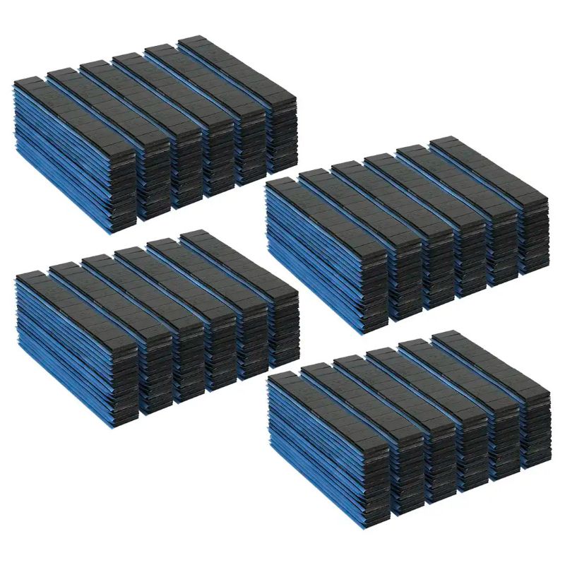 Pesi autoadesivi neri per bilanciamento, 60 g (12x5 g)