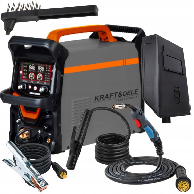 Saldatrice inverter 255A, MIG, MMA, TIG LIFT e FLUX
