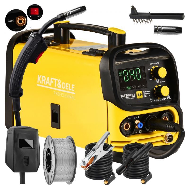 Saldatrice IGBT - GAS / SENZA GAS / MIG / MMA / TIG