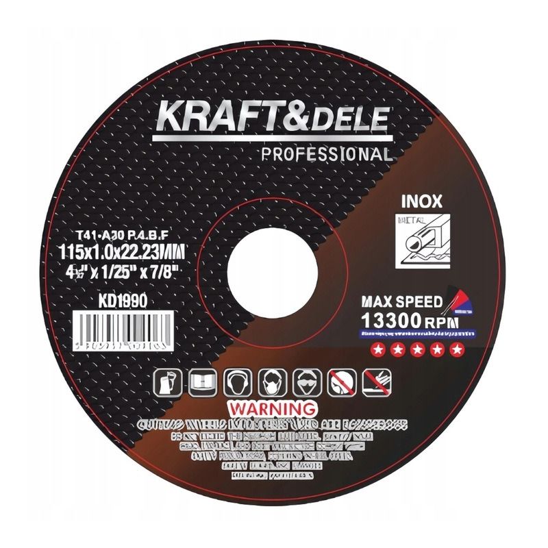Disco da taglio 115x1,0x22,23 mm — immagine 1 di 1