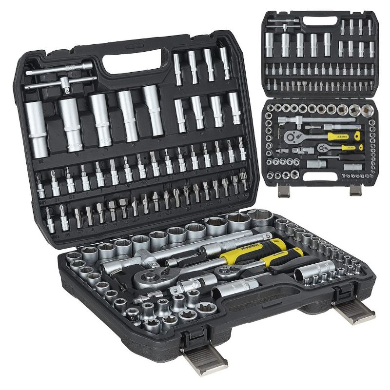 Set di chiavi a bussola da 1/2", 1/4", 108 pezzi