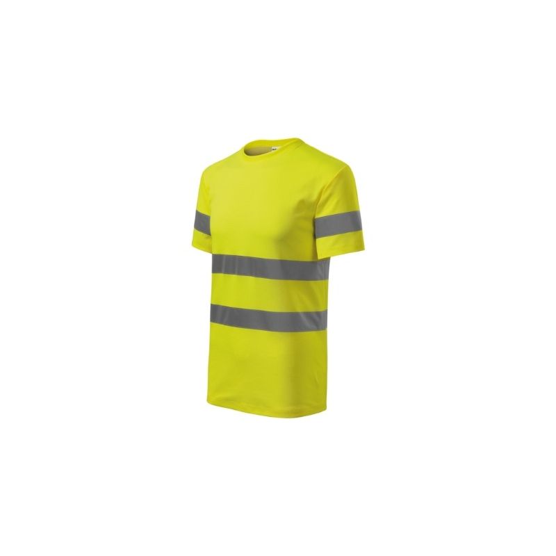 Maglietta a maniche corte unisex HV Protect giallo fluorescente taglia XL
