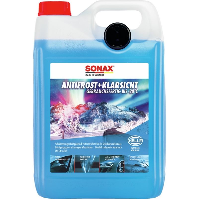 Liquido lavavetri invernale SONAX - 20,5 L