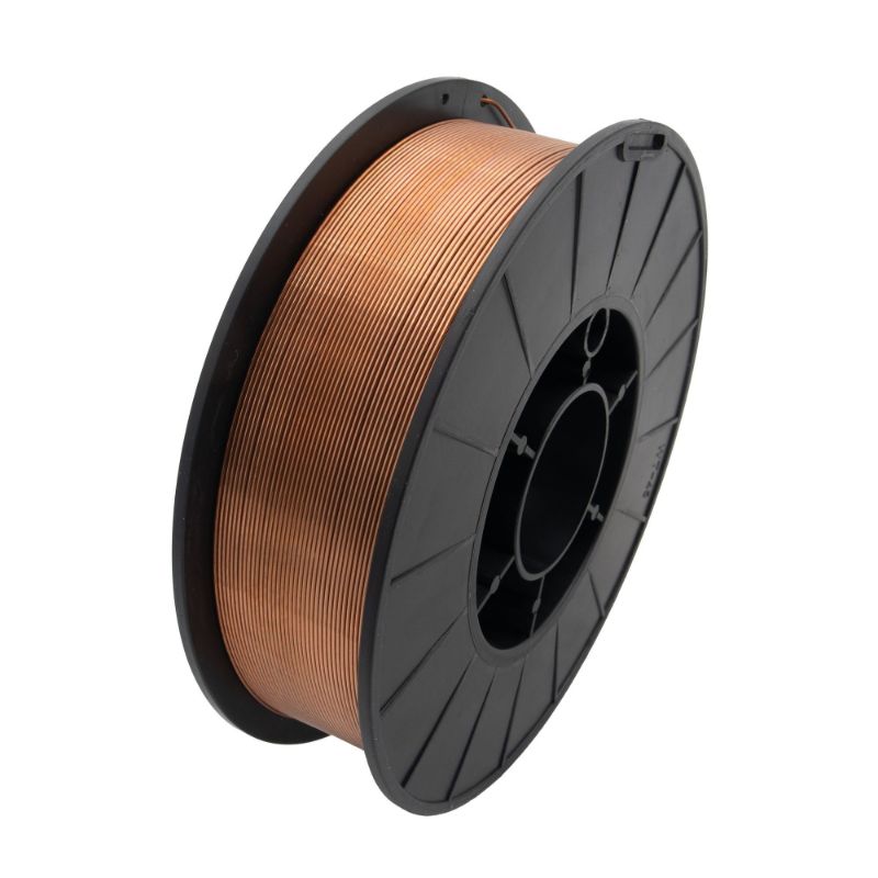 Filo per saldatura MIG ER70S-6, 0,6 mm, 1 kg, 100 mm