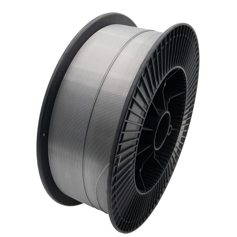 Filo per saldatura MIG E71T-1 con filo animato, diametro 1,6 mm, peso 15 kg, lunghezza 300 mm.
