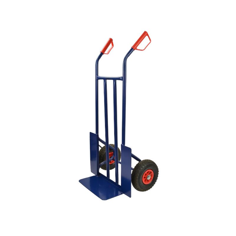 Carrello a mano da 200 kg, 400x200 mm, blu