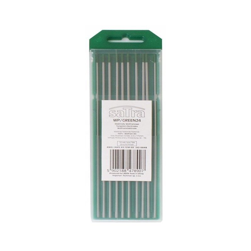 Elettrodi di tungsteno 2,4/178 mm AC-TIG - 10