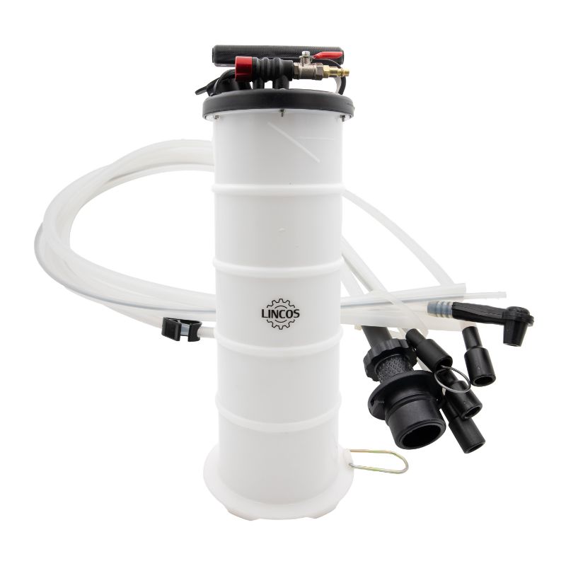 Estrattore di liquidi manuale/pneumatico, 6,5 l