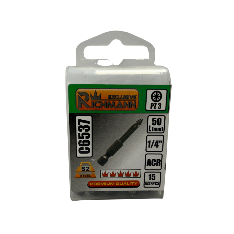 Set di prolunghe per punte PZ-3 da 50 mm (1/4")