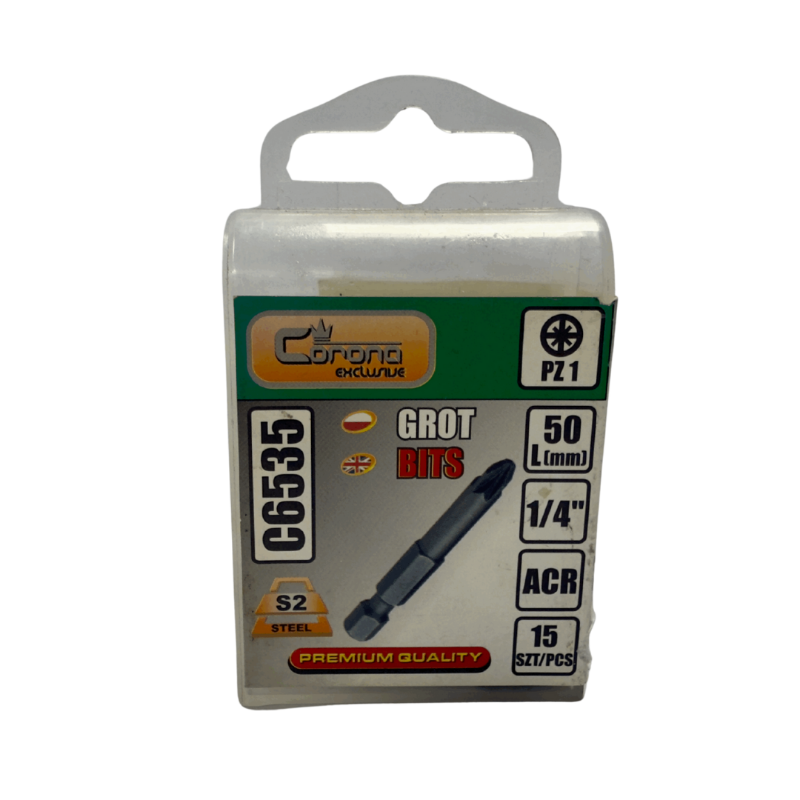 Set di prolunghe per punte PZ-1 x 50 mm 1/4"