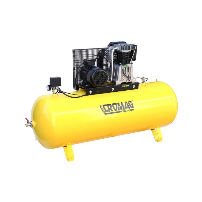 Compressore a pistoni da 500 litri, 7,5 kW, 400 V — immagine 1 di 1