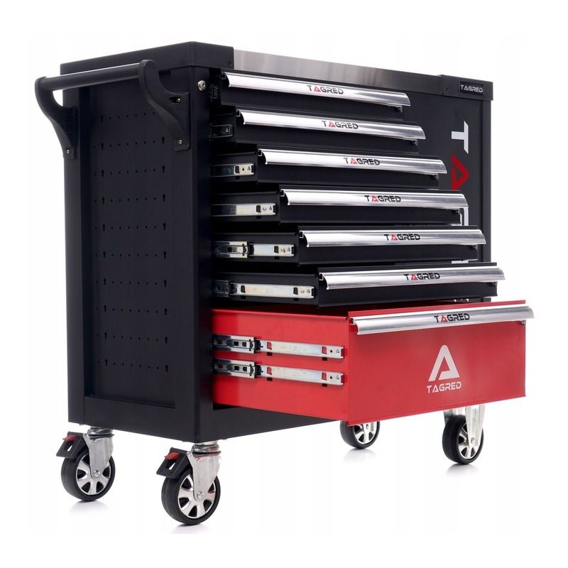 Carrello con 306 utensili e un cassetto