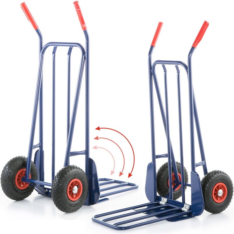 Carrello pieghevole per il trasporto di merci fino a 280 kg
