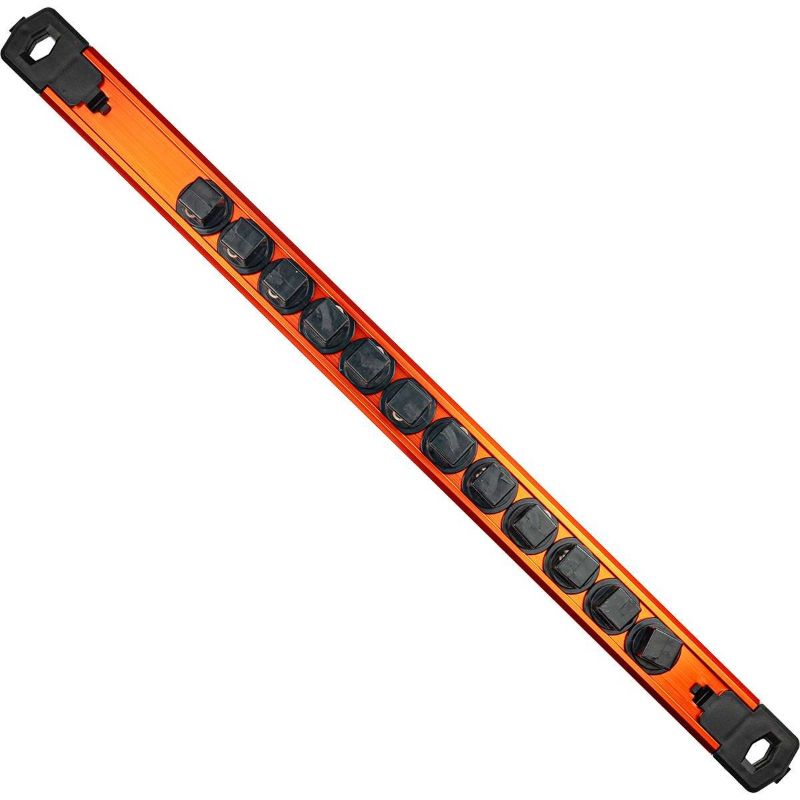 Striscia magnetica per chiavi a bussola da 1/2", 12 pezzi